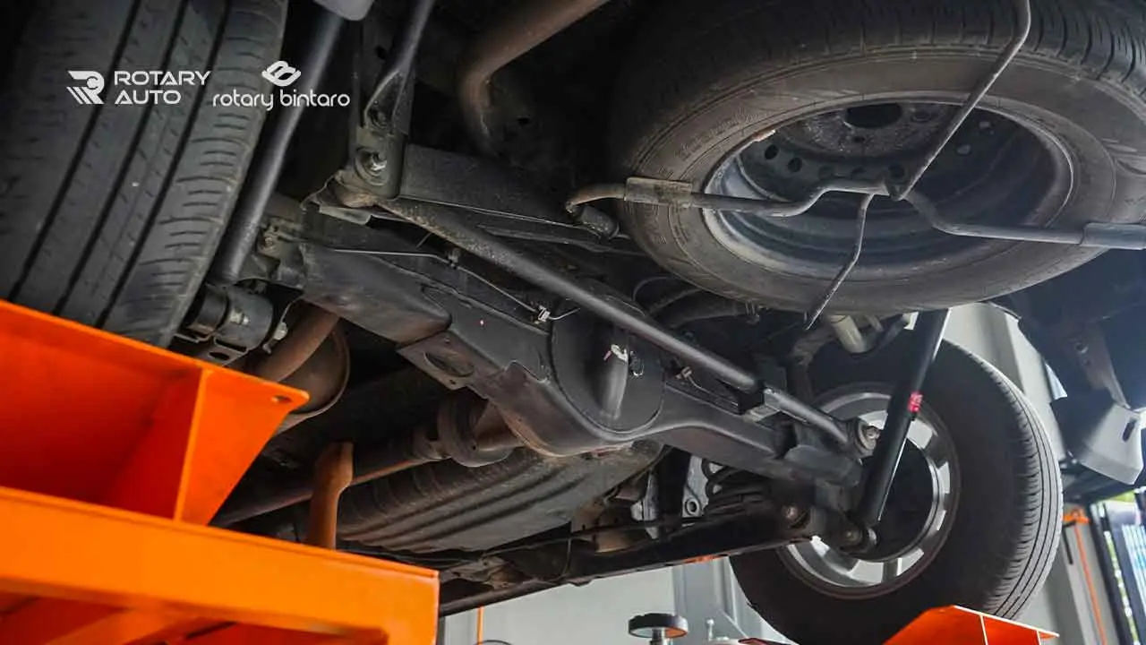 gambar komponen kaki kaki mobil
