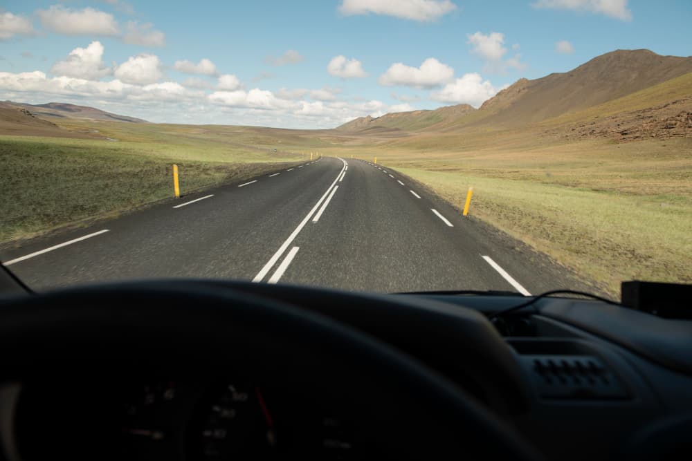 rem mobil bergetar