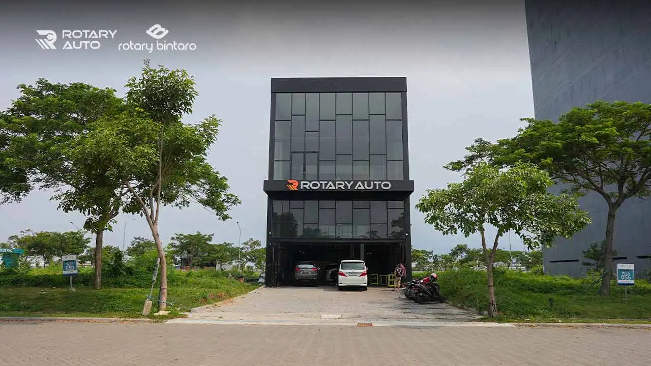 bengkel kaki kaki mobil pik 1 Foto dari depan di bengkel kaki kaki mobil PIK milik Rotary Auto
