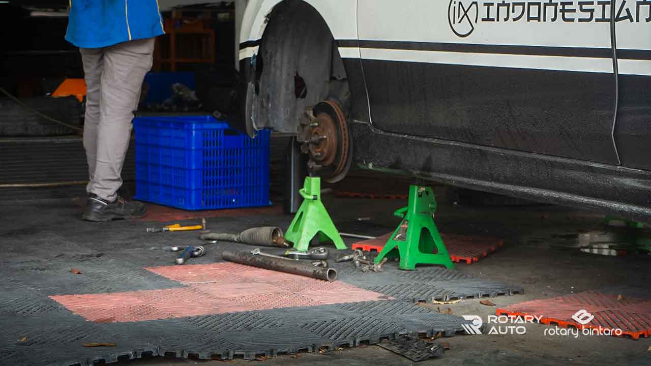 kampas rem tipis