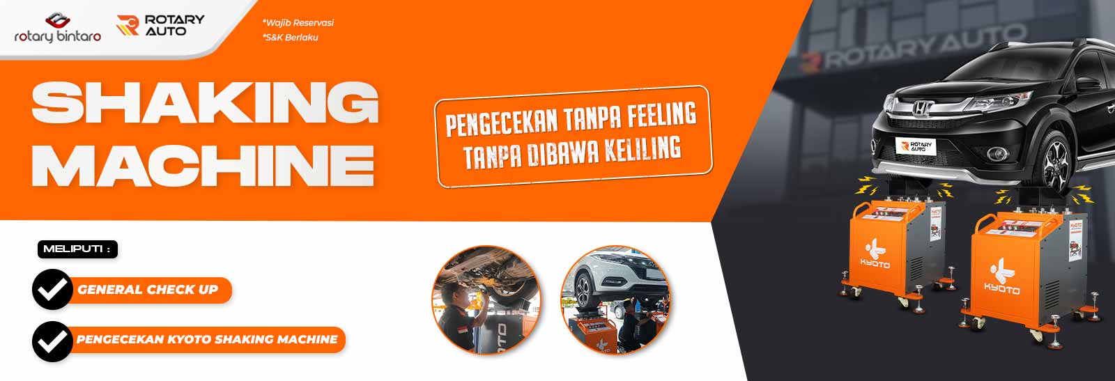 Rotary Machine Mobil Bengkel Spesialis Kaki Kaki Mobil - Rotary Auto