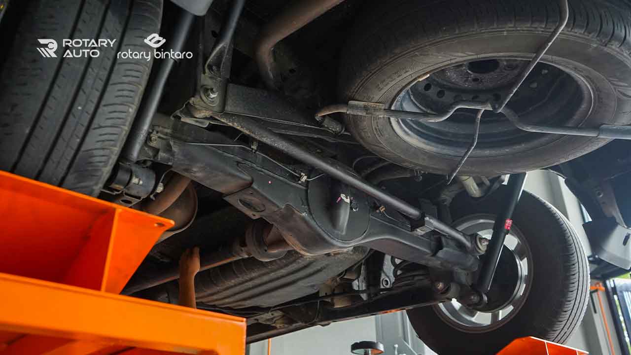 Komponen Kaki Kaki Mobil Bagian Belakang