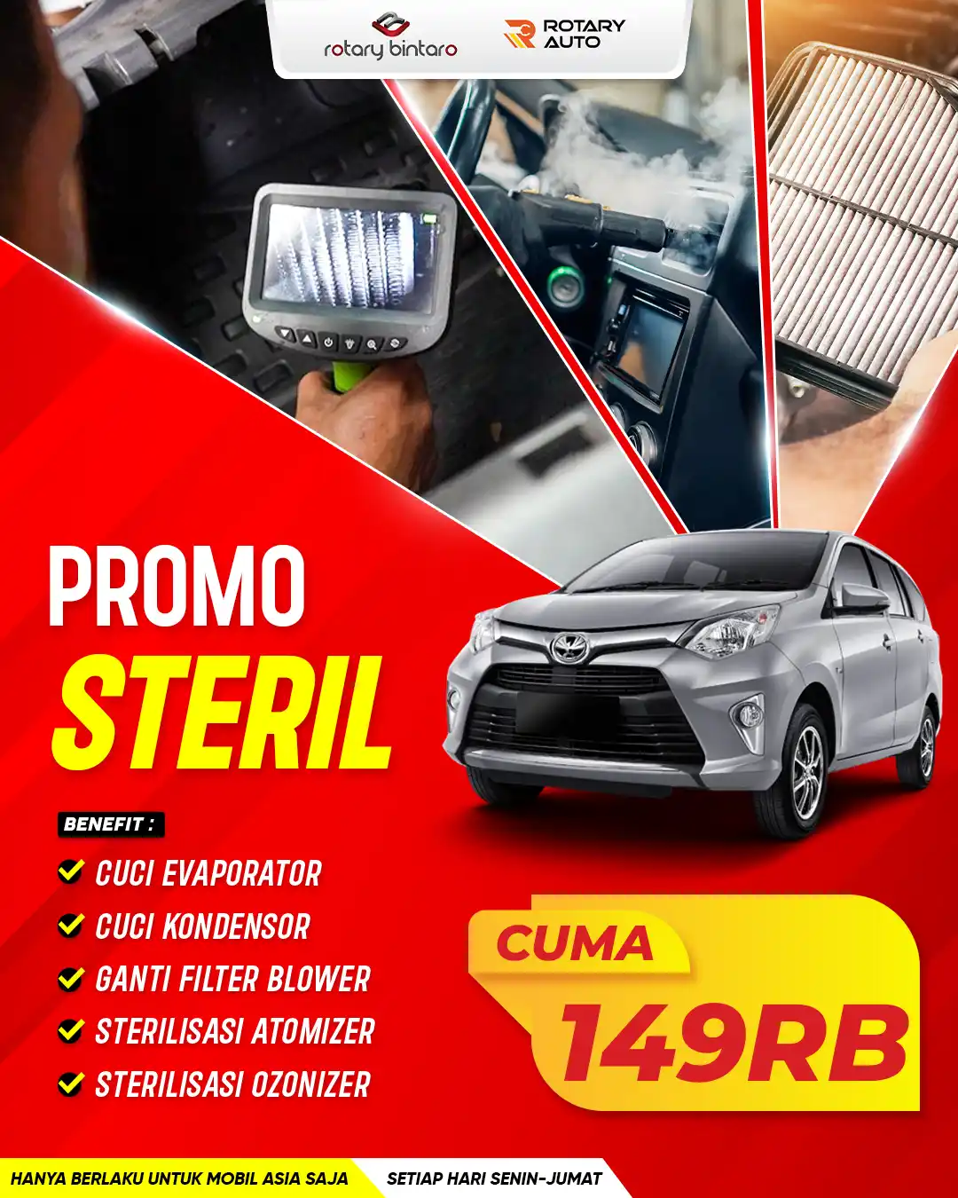 Promo Steril+Filter Blower