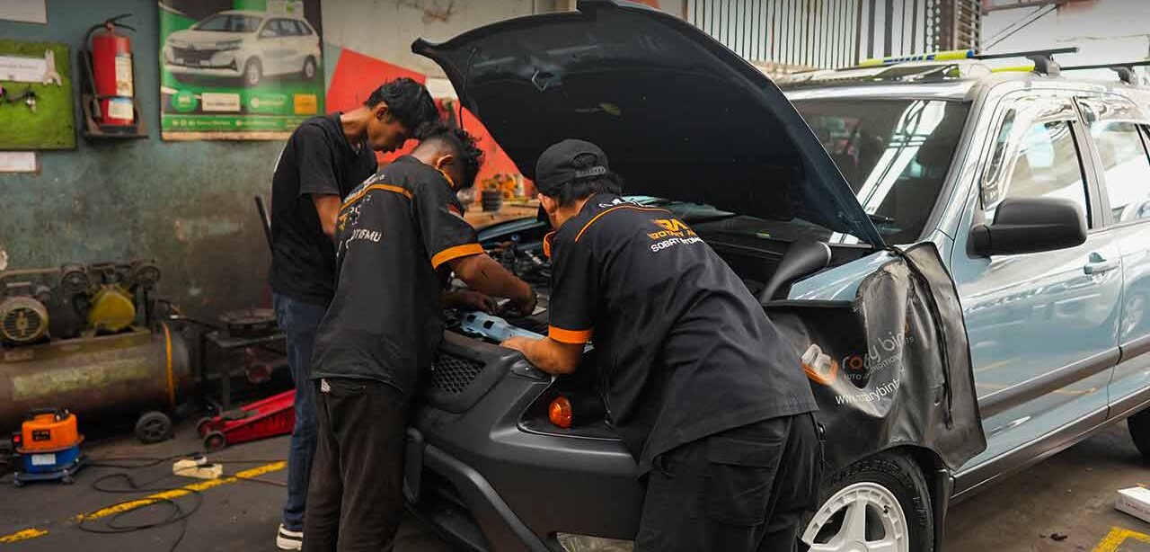 Proses Layanan AC Professional di Rotary Auto