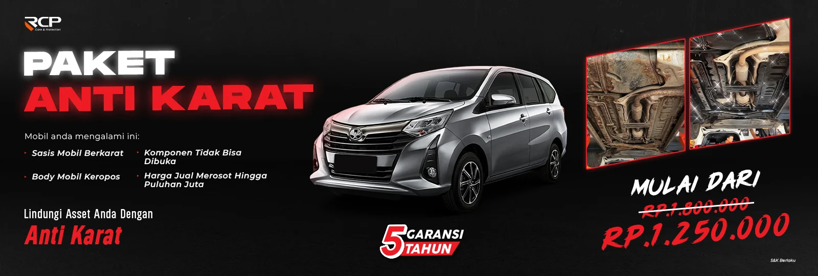 Banner Anti Karat